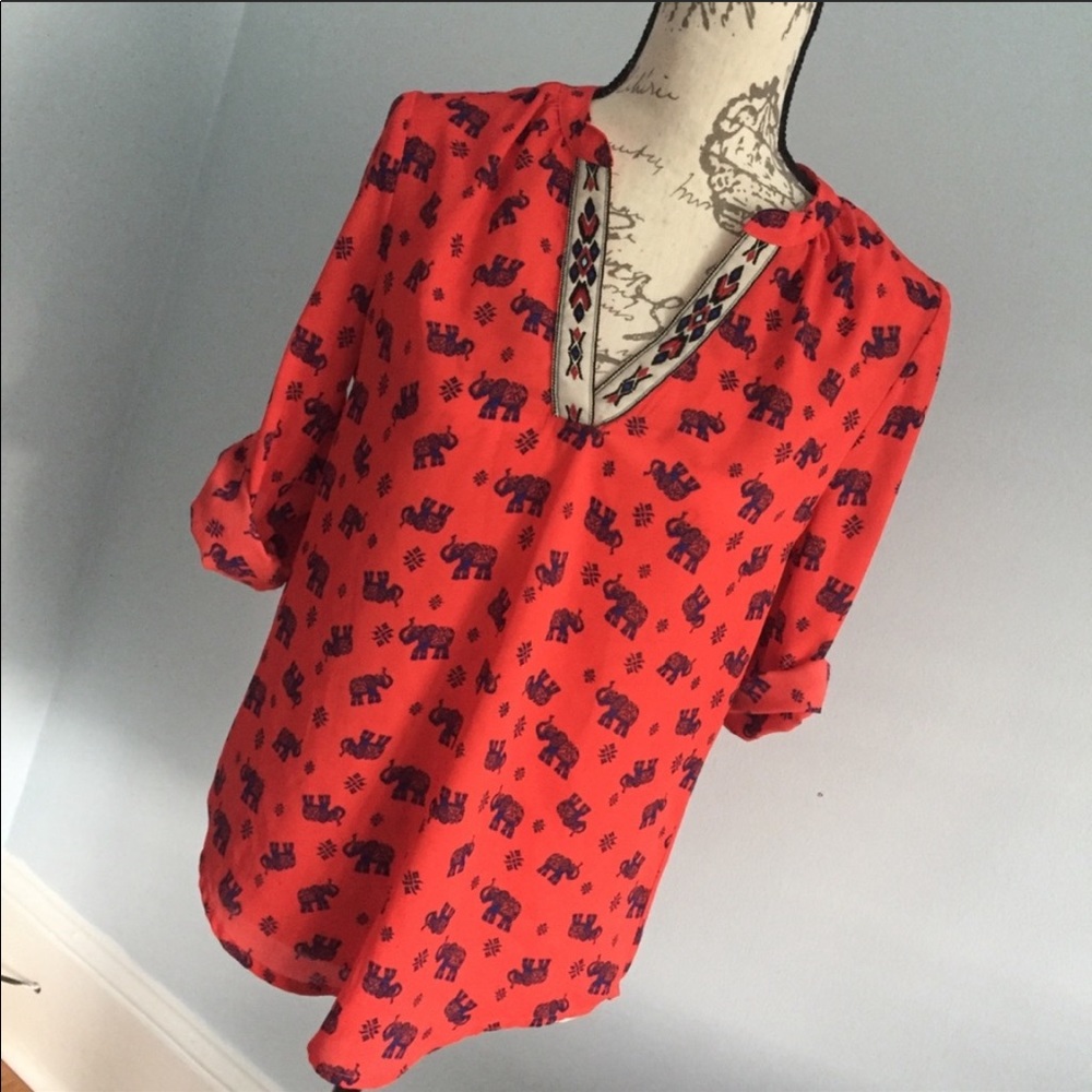 Society Girl Elephant Top